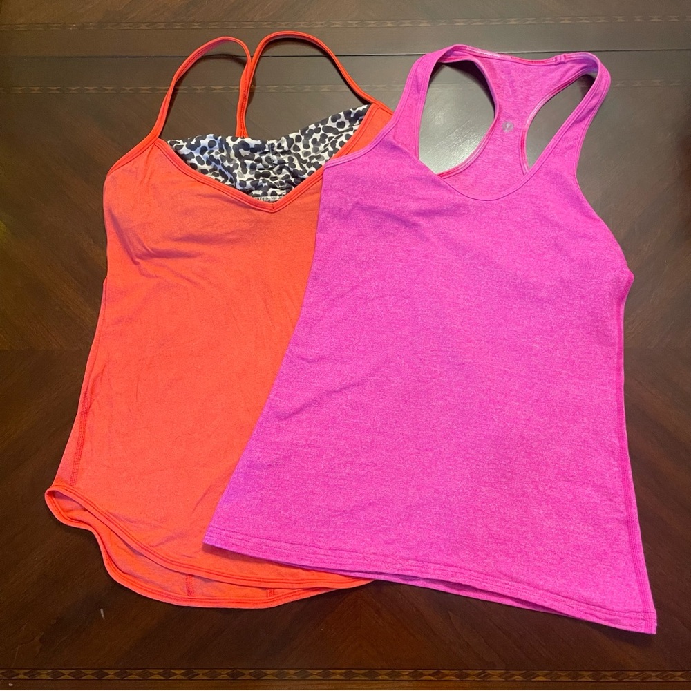 Lot of 2 Lululemon Workout Tank Tops